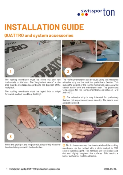 Installation guide QUATTRO 2025 EN