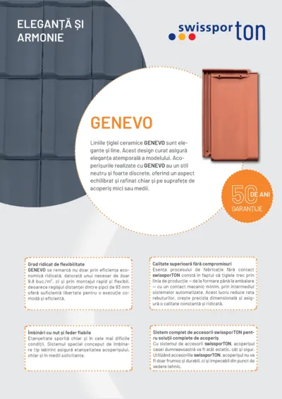 GENEVO product leaflet