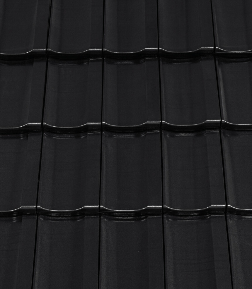 Negru cristalin   glazură – laying