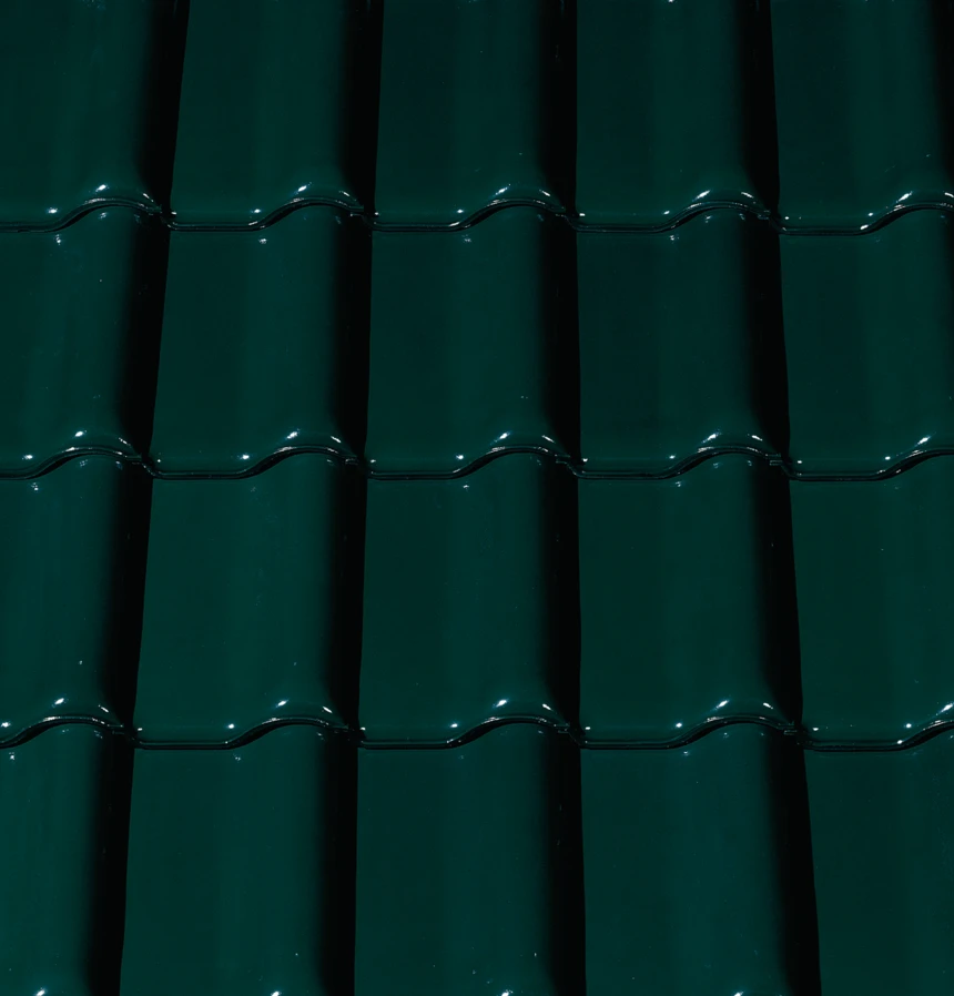 Verde închis   glazură